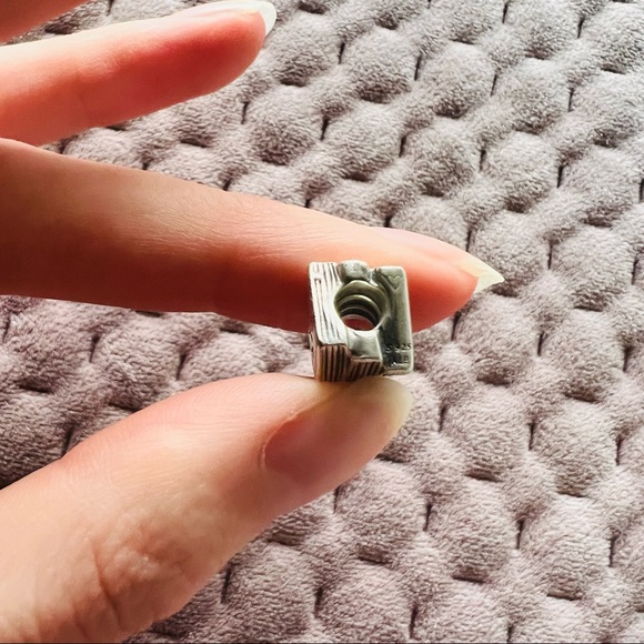 Pandora Study Pile of Books Textbook Wise Owl 925 Sterling Silver Charm #790536 - Picture 4 of 4